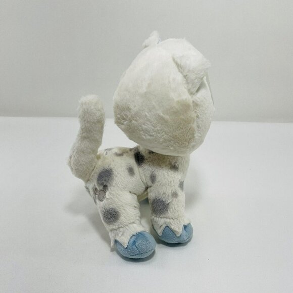 Disney Expedition Everest Leopard Cat Kitty Plush 9” Yeti Snow Blue Toy Stand - Picture 5 of 10